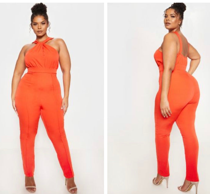 High Neck Jumpsuit